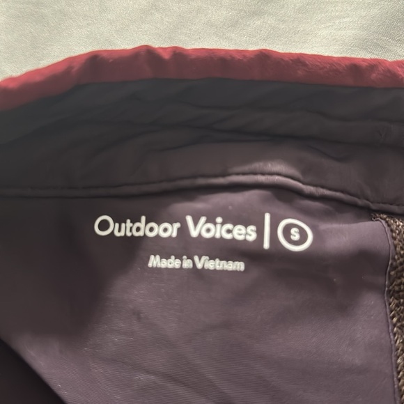 Outdoor Voices 3" Exercise Skort - Burgundy / Wine maroon Size S - Picture 5 of 5